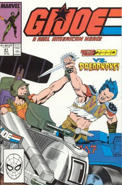 G.I. Joe: A Real American Hero (Marvel) #081 Comics Marvel   