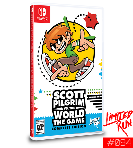 Scott Pilgrim vs The World: The Game - Limited Run #94 - Switch - Sealed Video Games Limited Run   