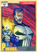 Marvel Universe 1991 - 014 - Punisher Vintage Trading Card Singles Impel