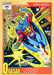 Marvel Universe 1991 - 049 - Quasar Vintage Trading Card Singles Impel   