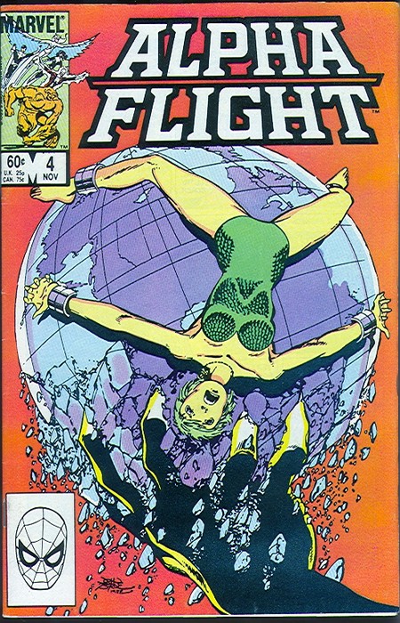 Alpha Flight, Vol. 1 - #004A Comics Marvel   