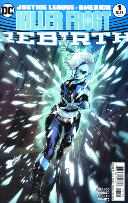Justice League Of America: Killer Frost Rebirth #01B Variant Comics DC   