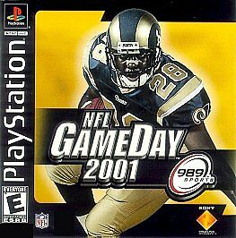 NFL GameDay 2001 - Playstation 1 - Complete Video Games Sony   