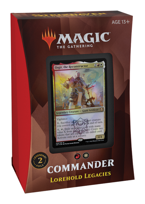 Magic the Gathering CCG: Strixhaven - School of Mages Commander Deck - Lorehold Legacies CCG WIZARDS OF THE COAST, INC   