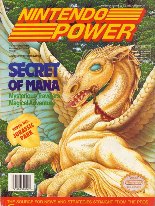 Nintendo Power - Issue 054 - Secret of Mana Odd Ends Nintendo   
