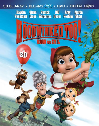 Hoodwinked Too! Hood vs. Evil - Blu-Ray 3D Media Heroic Goods and Games   
