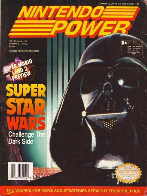 Nintendo Power - Issue 042 - Super Star Wars Odd Ends Nintendo   