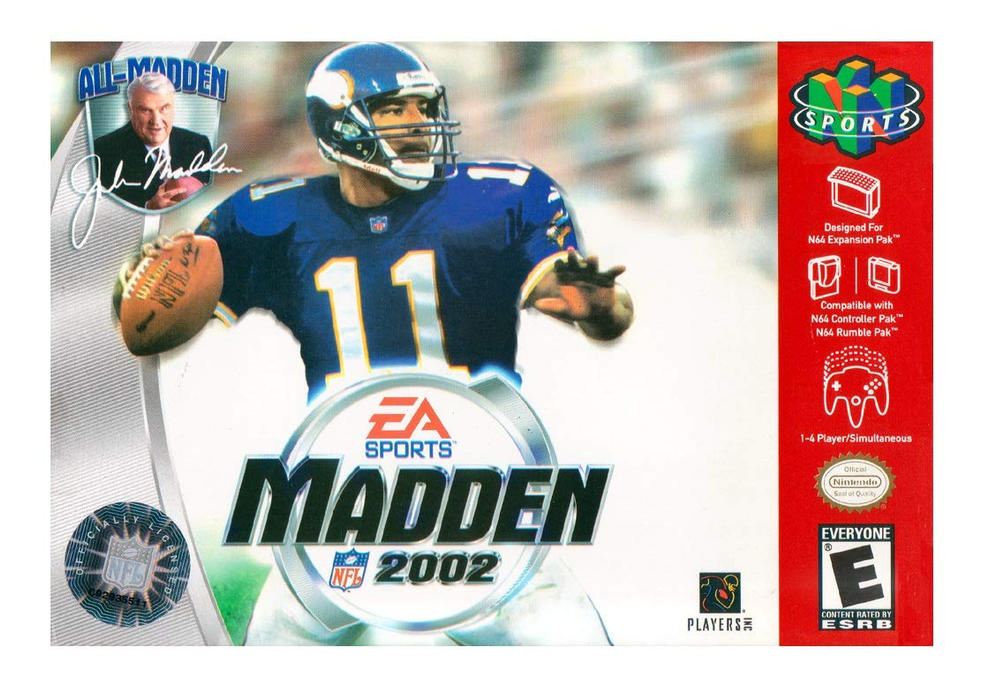 Madden 2002 - N64 - Loose Video Games Nintendo   