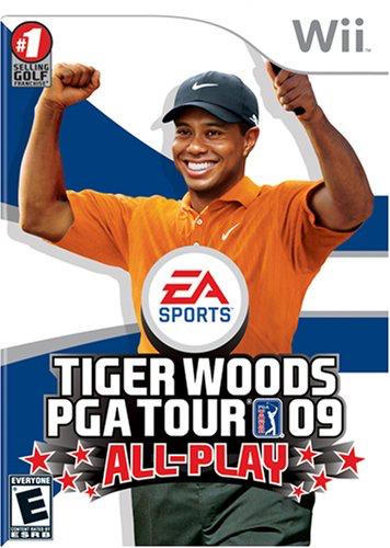 Tiger Woods PGA Tour 2009 - All Play - Wii - in Case Video Games Nintendo   