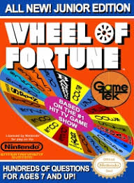 Wheel of Fortune - Junior Edition - NES - Loose Video Games Nintendo   