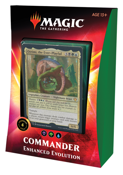 Magic the Gathering CCG: Commander - Enhanced Evolution CCG WIZARDS OF THE COAST, INC   