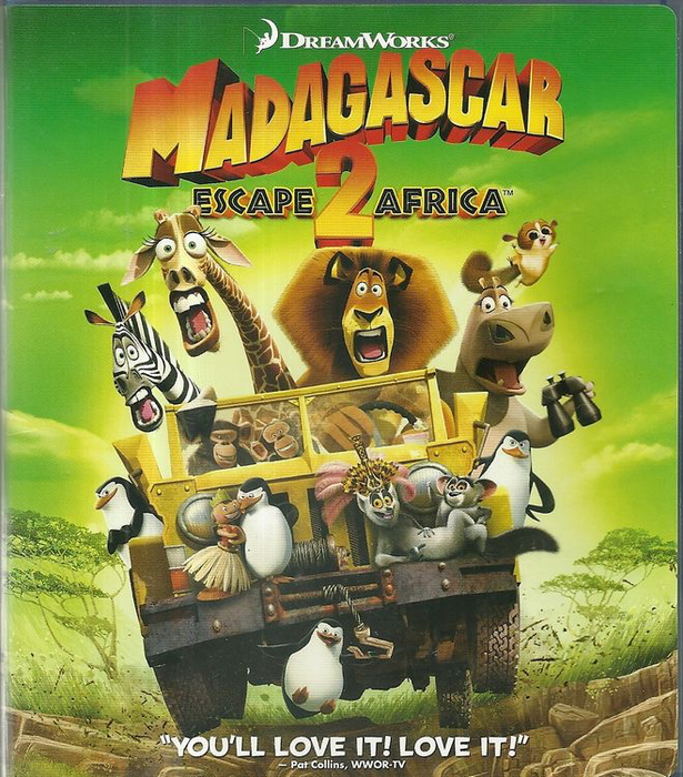 Madagascar 2: Escape 2 Africa - Blu-Ray Media Heroic Goods and Games   