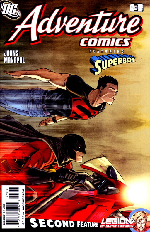 Adventure Comics, Vol. 3 - #3A (506) Comics DC   