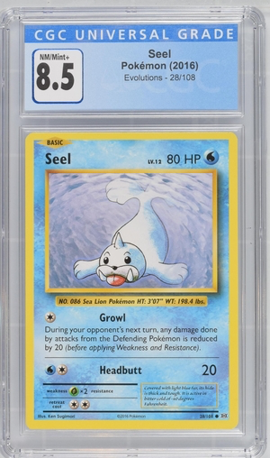 Pokemon - Seel - Evolutions 2016
