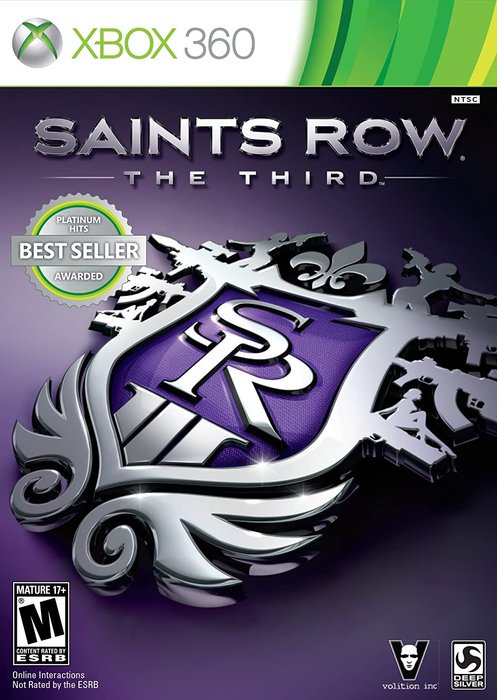 Saints Row the Third - Xbox 360 - in Case Video Games Microsoft   