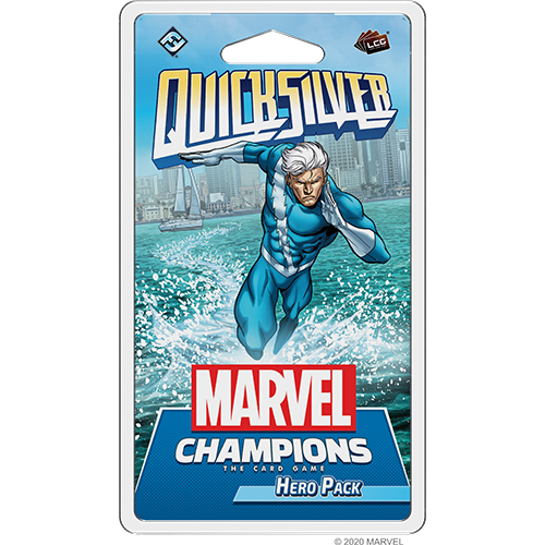 Marvel Champions LCG: Quicksilver Hero Pack Board Games ASMODEE NORTH AMERICA   
