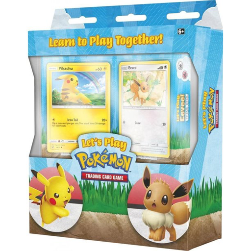 Pokemon TCG: Let`s Play Pokemon - Pikachu and Eevee Starter Decks CCG Pokemon   