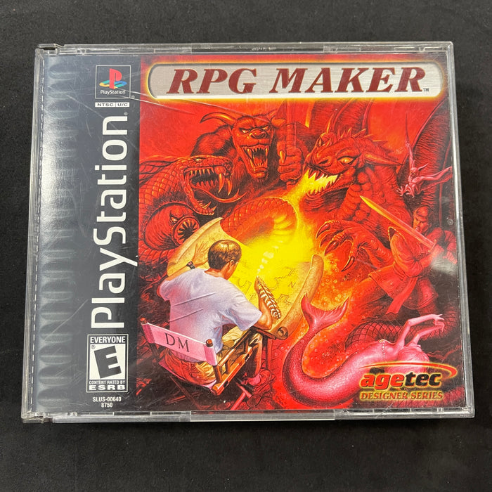 RPG Maker — Playstation 1 - Complete Video Games Sony   