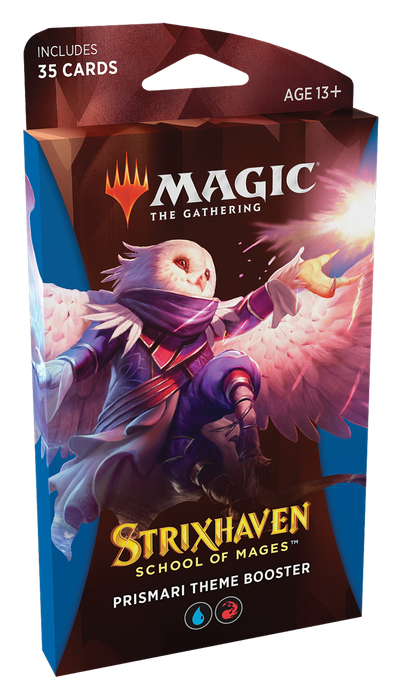 Magic the Gathering CCG: Strixhaven - School of Mages Theme Booster - Prismari CCG WIZARDS OF THE COAST, INC   