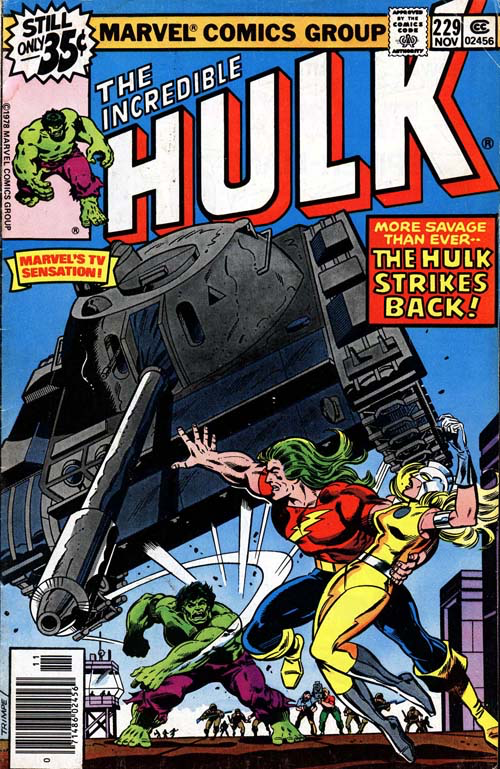 Incredible Hulk, Vol. 1 #229 Comics Marvel   