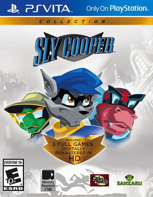 Sly Cooper - Playstation Vita - in Case Video Games Sony   
