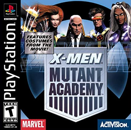 X-Men - Mutant Academy - Playstation 1 - Complete Video Games Sony   