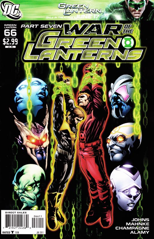 Green Lantern, Vol. 4 #66A Comics DC   
