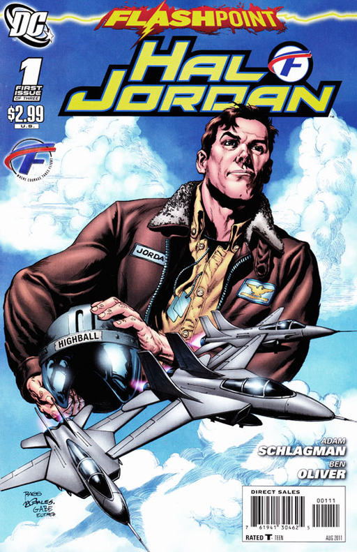 Flashpoint: Hal Jordan #1-3 Comics DC   