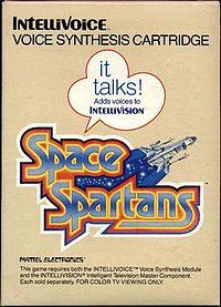 Space Spartans - Intellivision - Complete in Box Video Games Mattel   