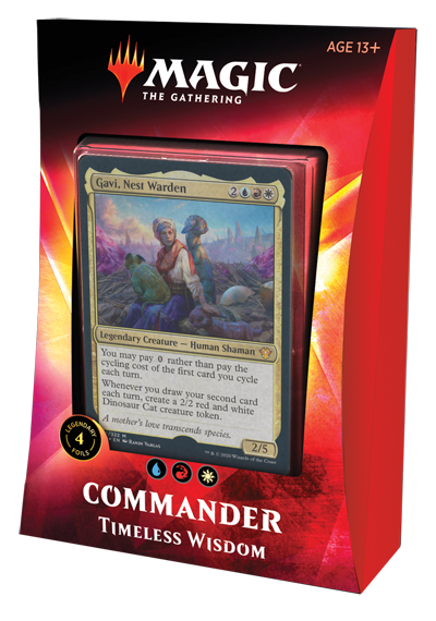Magic the Gathering CCG: Commander -Timeless Wisdom CCG WIZARDS OF THE COAST, INC   