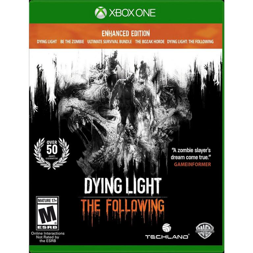 Dying Light The Following Enhanced Edition - Xbox One - Complete Video Games Microsoft   