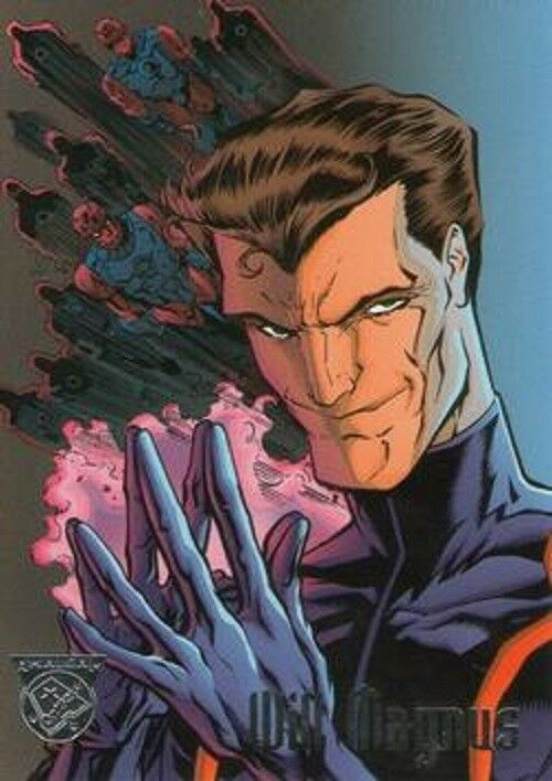 Marvel DC Amalgam 1996 - 82 - Will Magnus Vintage Trading Card Singles Skybox   