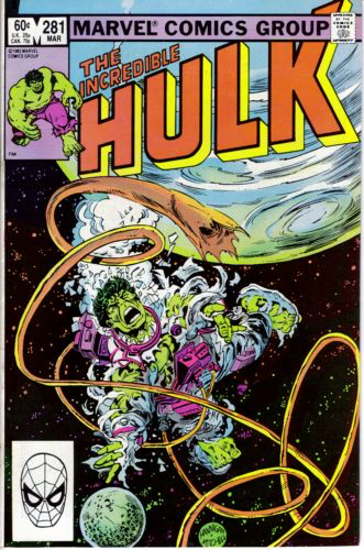 Incredible Hulk, Vol. 1 #281 Comics Marvel   