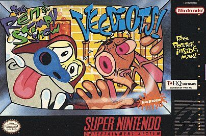 Ren and Stimpy - Veediots - SNES - Loose Video Games Nintendo   