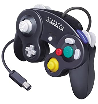 Gamecube Controller - Black - Original - Loose Video Games Heroic Goods and Games   