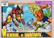 Marvel Universe 1991 - 093 - Wolverine vs. Sabretooth Vintage Trading Card Singles Impel