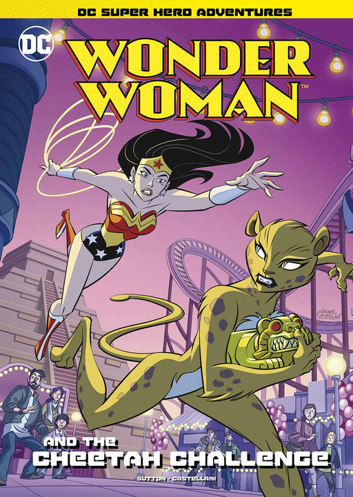 DC Super Hero Adventures - Wonder Woman and the Cheetah Challenge Book Heroic Goods and Games   