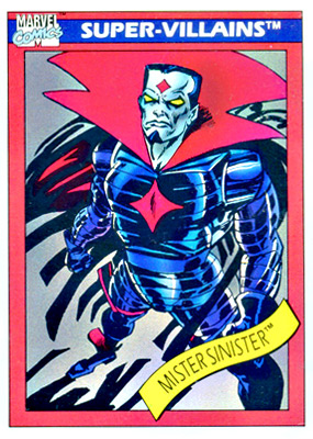 Marvel Universe 1990 - 065 - Mister Sinister Vintage Trading Card Singles Impel   