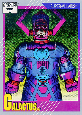 Marvel Universe 1991 - 059 - Galactus Vintage Trading Card Singles Impel   