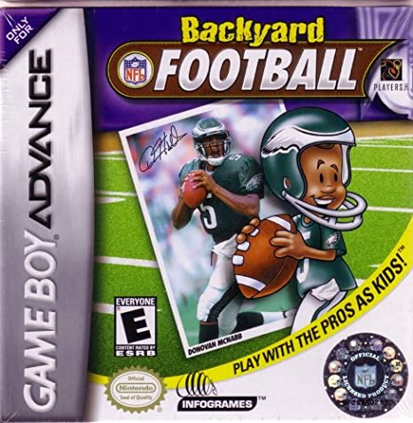 Backyard Football - Game Boy Advance - Loose Video Games Nintendo   