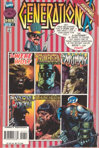 Generation X, Vol. 1 #17 Comics Marvel   