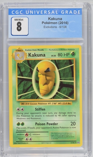 Pokemon - Kakuna - Evolutions 2016