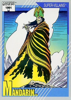 Marvel Universe 1991 - 060 - Mandarin Vintage Trading Card Singles Impel   