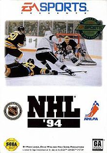 NHL 94 - Genesis - Loose Video Games Sega   