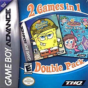 Fairly Oddparents and Spongebob Double Pack - Game Boy Advance - Loose Video Games Nintendo   
