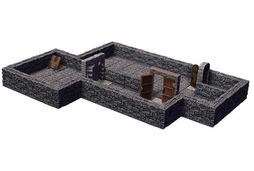WarLock Tiles: Doors & Archways Miniatures NECA   
