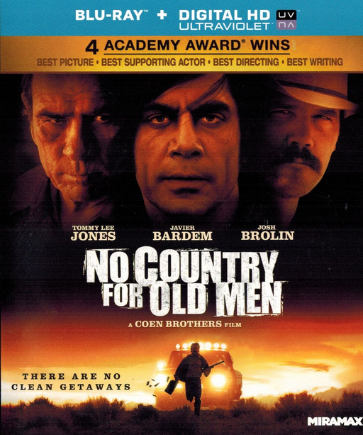 No Country for Old Men - Blu-Ray Media Heroic Goods and Games   