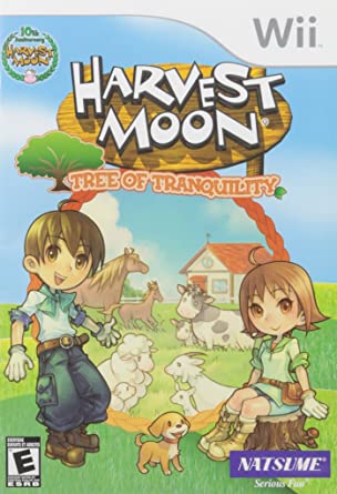 Harvest Moon - Tree of Tranquility - Wii - in Case Video Games Nintendo   