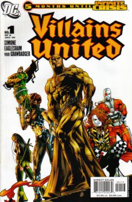 Villains United #1C Comics Marvel   