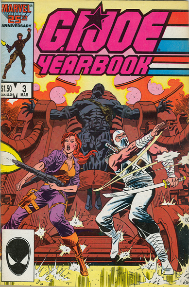 G.I. Joe: A Real American Hero Yearbook (Marvel Comics) #3 Comics Marvel   